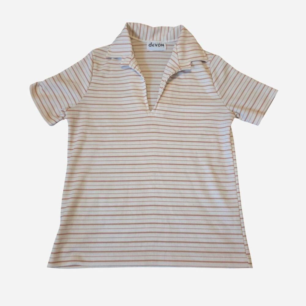 Devon dagger collar polyester top